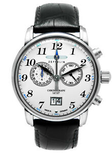 【送料無料】　腕時計　ツェッペリンメンズクロノグラフクロノzeppelin graf zeppelin mens chronograph chrono 76861