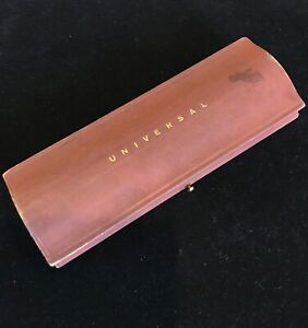 【貨物輸送無料】 ウオッチ ユニバーサルジュネーブヴィンテージボックスサイズuniversal geneve tricompax vintage watch box  rare shape and size