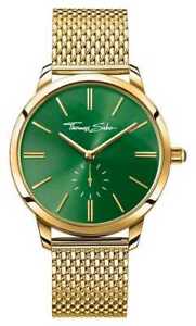 【送料無料】 腕時計 トーマススチールウォッチthomas sabo womans glam spirit steel gold wa027526421133 watch
