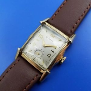 【送料無料】　腕時計　ヴィンテージルマンフルサービスvintage 1953 mans bulova *l3* hand winding fully serviced｜hokushin