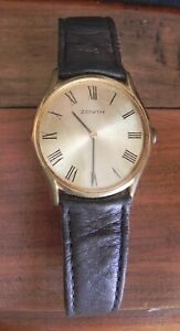 【送料無料】　腕時計　メッキヴィンテージ20 1000 305old zenith watch gold plating, vintage zenith gold electroplated 20 1000 305