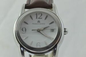 【貨物輸送無料】 ウオッチ モーリスロワsh1014 orologioドナacciaioビアンコoriginalemaurice lacroix sphere sh1014 orologio donna acciaio bianco  originale