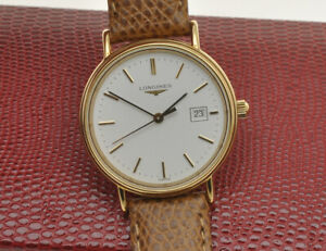 【貨物輸送無料】 ウオッチ ロンジンバイラグランデゴールドレディウォッチlongines la grande classique contemporary gold ladys 28粍 watch  unworn