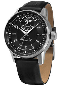 【貨物輸送無料】 ウオッチ 雇い主御喋りヨーロッパgaz 14リムジーン力強さvostok europe mens automatic watch gaz 14 limousine power reserve 男女兼用腕時計-腕時計