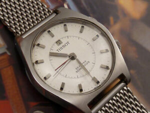 【貨物輸送無料】 ウオッチ ティソtissot seastar sonorous c1970s