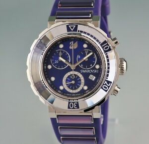 【貨物輸送無料】 ウオッチ スワロフスキーoctia運動競技chrono 1088675[e0325]swarovski unused octia sport chrono 1088675 quartz crystal ladies mens [e0325]