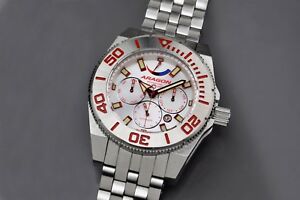 【送料無料】　腕時計　aragon a041red silverjet 9100aragon a041red silverjet 9100