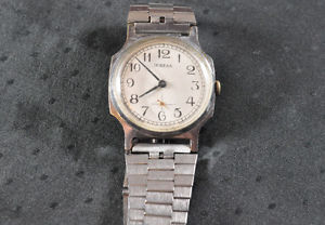 【送料無料】　腕時計　クラシックソビエトロシアソrare vtg classic soviet russian ussr wristwatch pobeda 1970s zim 2602