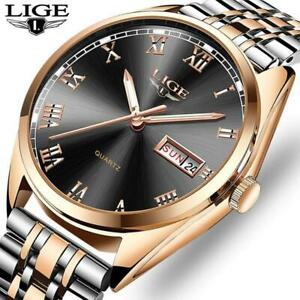 【送料無料】　腕時計　2019 ligeトップブランドクロノグラフステンレス2019 lige wristwatches men top brand fashion chronograph male stainless steel