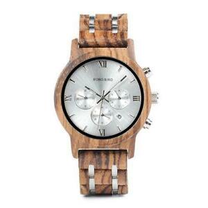 【送料無料】　腕時計　クォーツtrendy and luxurious wooden quartz watch
