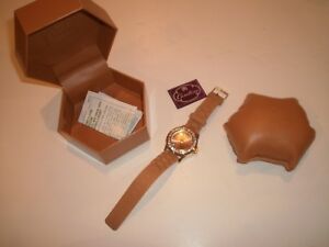 【送料無料】　腕時計　ゴムcurations sterani light brown crystal wrist watch women rubber 21,456円