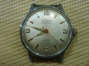 【送料無料】　腕時計　ビンテージジュネーブスポーツプリマスイスvintage geneve sport prima men watch swiss made