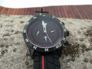 【送料無料】　腕時計　ブリティッシュレーシングクラブカレンダーウォッチシリコンストラップbritish racing club xxl calender watch automatic silicone strap