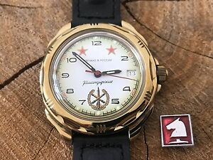 【送料無料】　腕時計　ボストークkomandirskieソロシア219075 sssssvostok komandirskie soviet military men wrist watch russian 219075 sssss