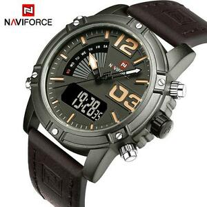 【送料無料】　腕時計　クオーツスポーツディジタルステンレスmen quartz wrist watches waterproof military sports digital stainless steel