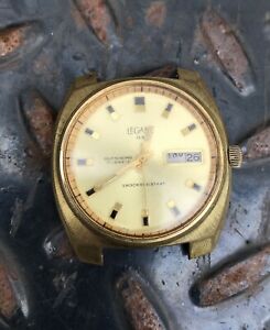 【送料無料】　腕時計　ビンテージセルフvintage legant qs automatic self winding wristwatch working