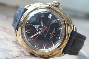 【送料無料】　腕時計　ボストークkomandirskyロシア219511vostok komandirsky russian military wrist watch 219511