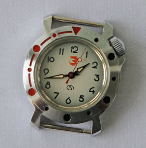 【送料無料】　腕時計　ソソビエトヴォストークウォッチ＃rare soviet mechenical ussr watch vostok komandirskie 17 jewels 317