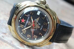 【送料無料】　腕時計　ボストークkomandirskyロシア219631vostok komandirsky russian military wrist watch 219631
