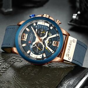 【送料無料】 腕時計 ブランドアナログスポーツオスクォーツluxury brand men analog leather sports army military male date quartz watch