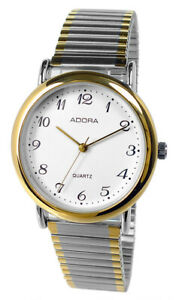 【送料無料】　腕時計　ステンレススチールシャーシwristwatch quartzuhr, stainless steel drawstring amp; chassis bicolor 34mm 36277