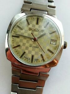 【送料無料】　腕時計　ビンテージソvintage soviet union poljot 17 jewels
