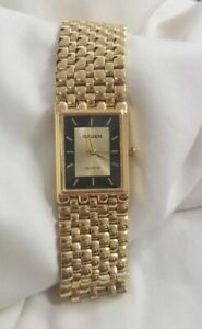 【送料無料】　腕時計　ウォッチゴールドトーンステンレススチールクオーツmens gruen watch gold tone stainless steel quartz 236y121