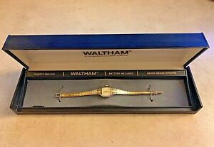 【送料無料】 腕時計 vtg waltham ladies twotone quartz bracelet watch wl632vtg waltham ladies twotone quartz bracelet watch wl632|hokushin