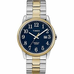 【送料無料】　腕時計　タイメックスtw2r58500リーダ2indiglotimex tw2r58500, easy reader, mens, 2tone expansion, indiglo, date