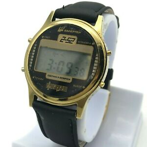 【送料無料】　腕時計　ウォッチクオーツデジタルビンテージアラームサインインelektronika 55b kamerton 252 watch quartz digital vintage alarm sign