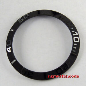 【送料無料】　腕時計　デリュネットsm fr26740 insert de lunette en ceramique noire brossee pour 40mm mecanique mai