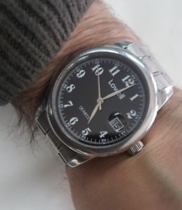 【送料無料】　腕時計　スチールローウェルウォッチスチールクラシッククラウンネジwatch steel lowell watch steel classic uhr crown screw wr 5o mt used