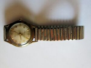 【送料無料】　腕時計　ヴィンテージメンズスイスvintage 1960 bulova mens wristwatch swiss selfwinding 17 jewels