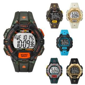 【送料無料】　腕時計　デジタルデreloj timex ironman de 30 vueltas resistente digital de silicona de color camufl