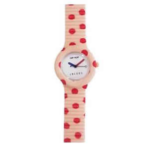 【送料無料】　腕時計　ヒップホップシリコンピンクwatch hip hop iblues hwu0543 32mm silicone pink white polka dots
