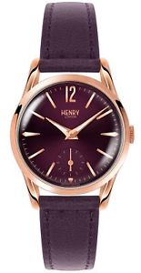 【送料無料】　腕時計　hlnp hl300076ヘンリーロンドンhampsteadmontre aveccuirhlnp hl30us0076 henry london hampstead femmes montre avec bracelet cuir