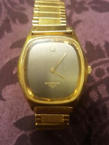 【送料無料】　腕時計　ビンテージメンズvintage wittnauer mens wrist watch｜hokushin