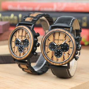 【送料無料】　腕時計　ボボステンレススチールミリタリークオーツbobo bird o92 wooden watch stainless steel watches military quartz wristwatches
