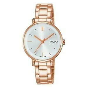 【送料無料】　腕時計　パルサーローズ ph8340x1pnppulsar ladies rose gold plated watch ph8340x1pnp
