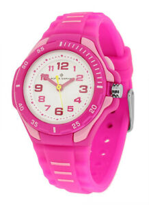 【送料無料】　腕時計　アルファドローザalpha saphir reloj de nios anlogo rosa 393d plstico cuarzo correa silicona