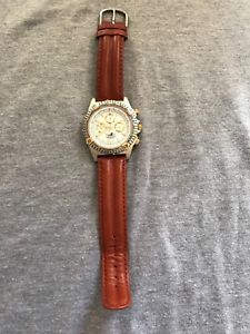 【送料無料】　腕時計　アメリカンイーグルゴールドシルバートーンケースメンズクロノグラフクォーツamerican eagle gold amp; silver tone case mens chronograph quartz watch 18,735円