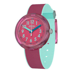 【送料無料】　腕時計　flikフクシャfpnp 047flik flak watch kids colorful blast fuchsia fpnp 047