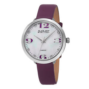 【送料無料】　腕時計　シュタイナーaugust steiner womens classsic as8165pu wrist watch