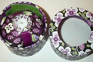 【貨物輸送無料】 ウオッチ ベラブラッドリーレディースvera bradley retired rare plum petals ladies wrist watch レディース腕時計-腕時計