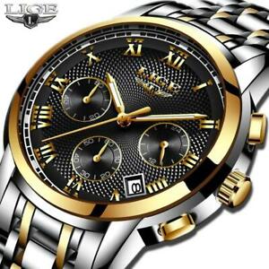 【送料無料】　腕時計　メンズミリタリースポーツクロノグラフメンズ2019 lige wristwatches mens military sports wristwatch chronograph mens waterp 16,045円