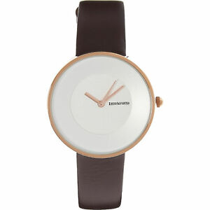 【送料無料】　腕時計　レディースダークブラウンレザーウォッチ￥ladies lambretta cielo dark brown leather watch rrp 77