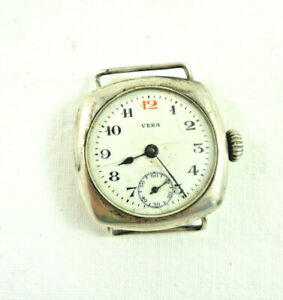 【送料無料】 腕時計 ヴィンテージアンティーク19201910ブランドvintage antique watch silver 1910 1920 brand real working lady lady