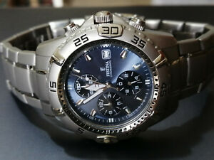 【送料無料】 腕時計 チタニウムクロノグラフfestina titanium chronograph 16169 functioning