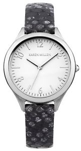 【送料無料】　腕時計　pelle nero km150bカーレンミレンイタリアorologio cinturinokaren millen donna orologio cinturino in pelle nero km150b 17,026円