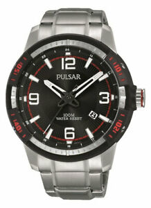 【送料無料】 腕時計 パルサーステンレススポーツps9475x1pnppulsar men watch stainless steel sport ps9475x1pnp